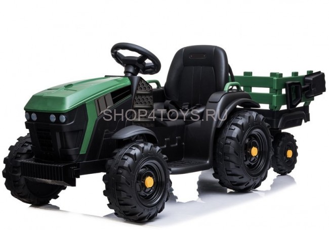 Детский электромобиль Bettyma трактор с прицепом 2WD 12V - BDM0925-GREEN Детский электромобиль Bettyma трактор с прицепом 2WD 12V - BDM0925-GREEN