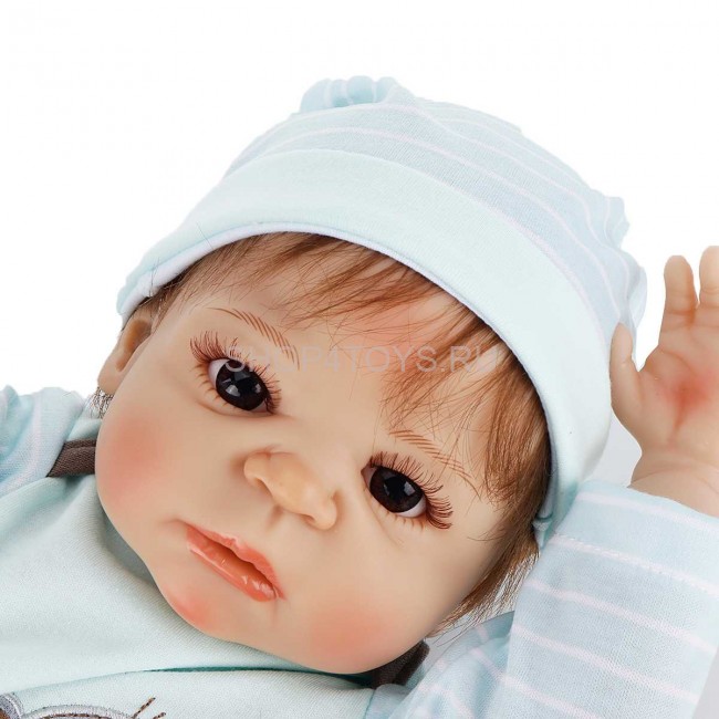 Реборн силиконовый мальчик Костик