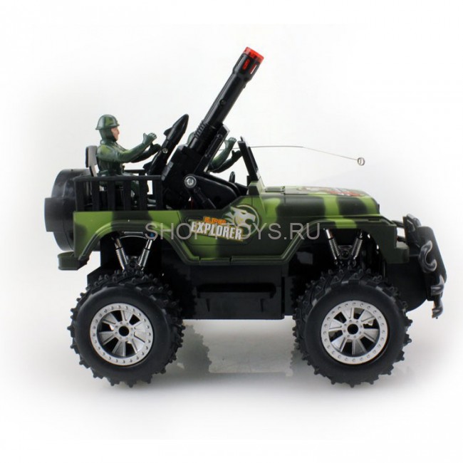 Радиоуправляемый военный джип Army Car 1:16 - 8011A Радиоуправляемый военный джип Army Car 1:16 - 8011A