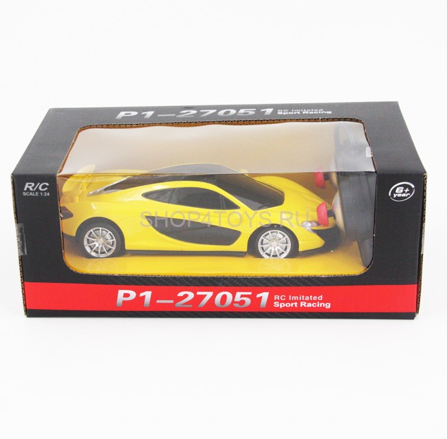 Радиоуправляемая машина MZ McLaren P1 Yellow 1:24 - 27051-Y Радиоуправляемая машина MZ McLaren P1 Yellow 1:24 - 27051-Y