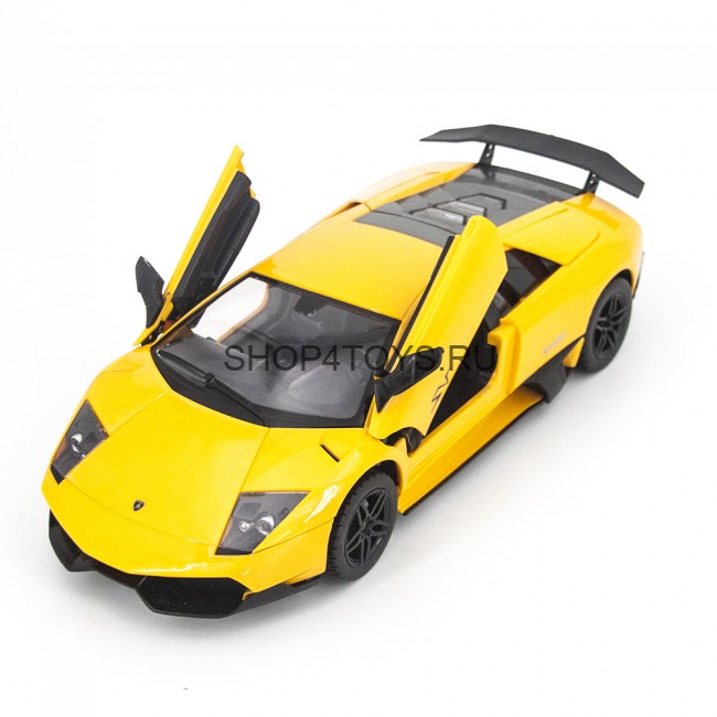 Радиоуправляемая машина MZ Lamborghini Murcielago LP670-4 SV Yellow 1:14, открываются двери и капот - MZ-2215J-Y Радиоуправляемая машина MZ Lamborghini Murcielago LP670-4 SV Yellow 1:14, открываются двери и капот - MZ-2215J-Y