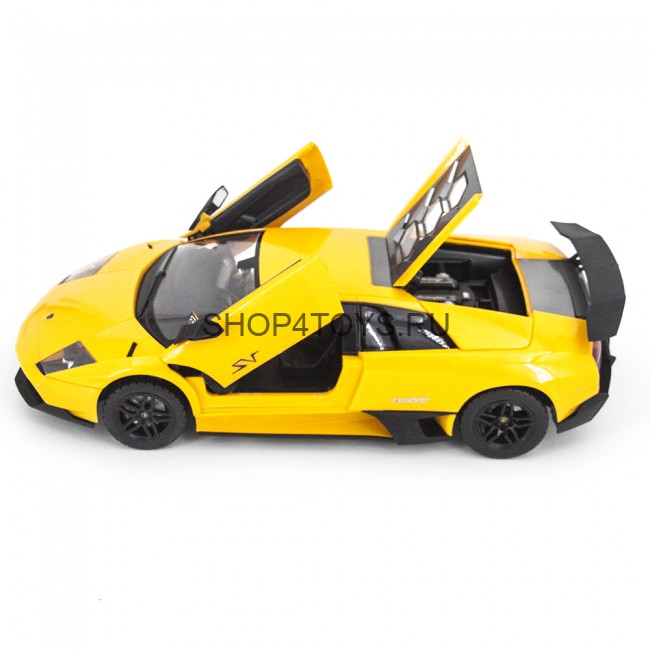 Радиоуправляемая машина MZ Lamborghini Murcielago LP670-4 SV Yellow 1:14, открываются двери и капот - MZ-2215J-Y Радиоуправляемая машина MZ Lamborghini Murcielago LP670-4 SV Yellow 1:14, открываются двери и капот - MZ-2215J-Y