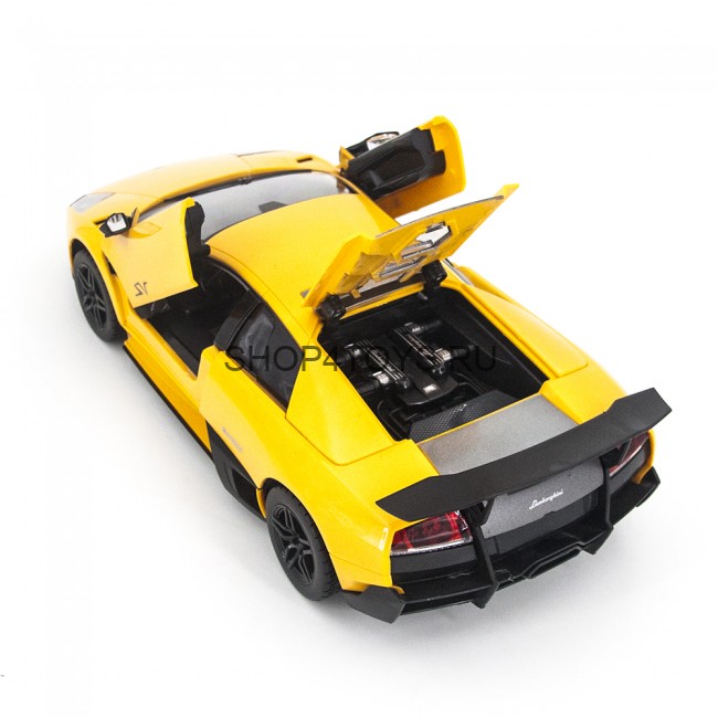 Радиоуправляемая машина MZ Lamborghini Murcielago LP670-4 SV Yellow 1:14, открываются двери и капот - MZ-2215J-Y Радиоуправляемая машина MZ Lamborghini Murcielago LP670-4 SV Yellow 1:14, открываются двери и капот - MZ-2215J-Y