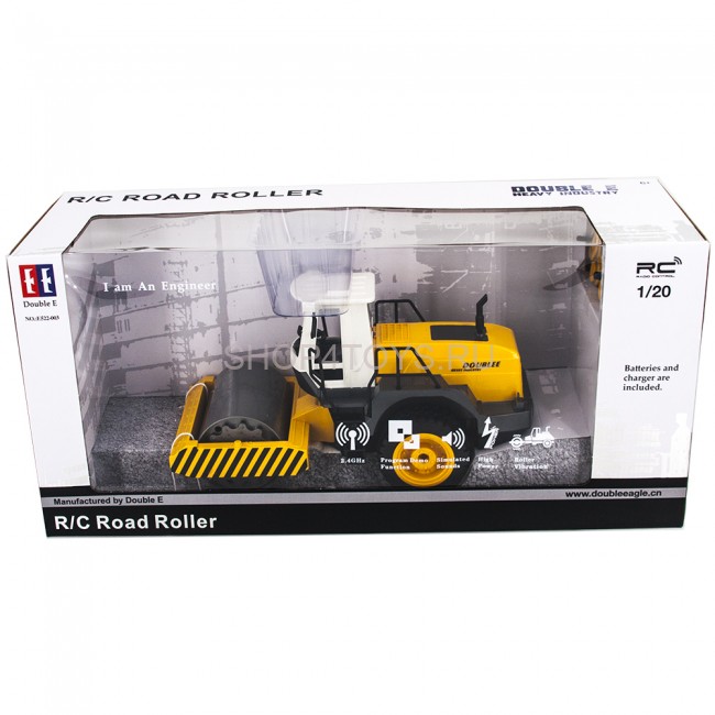 Радиоуправляемый каток Double Eagle Road Roller - E522-003 Радиоуправляемый каток Double Eagle Road Roller - E522-003