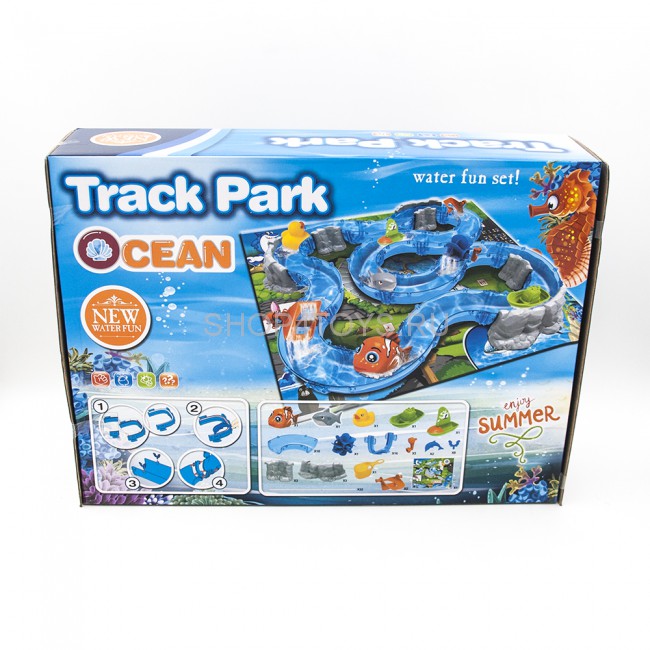 Детский водяной трек Ocean Park, 93 детали - 69908 Детский водяной трек Ocean Park, 93 детали - 69908