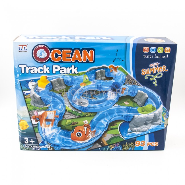 Детский водяной трек Ocean Park, 93 детали - 69908 Детский водяной трек Ocean Park, 93 детали - 69908
