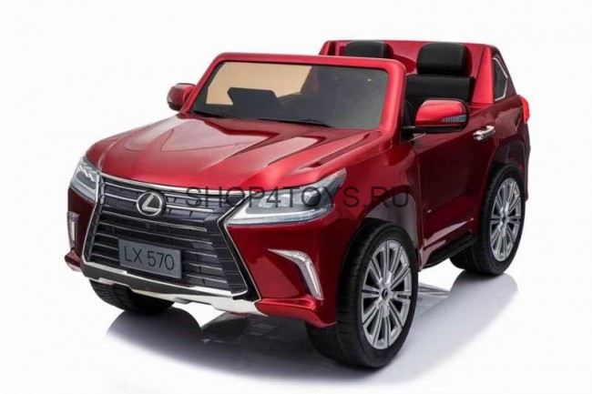 Детский электромобиль Lexus LX570 4WD MP4 - DK-LX570-RED-PAINT-MP4 Детский электромобиль Lexus LX570 4WD MP4 - DK-LX570-RED-PAINT-MP4