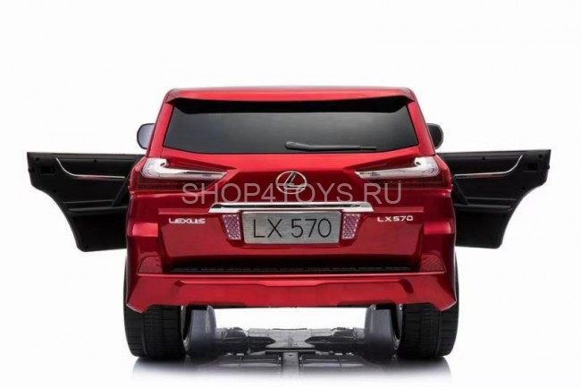 Детский электромобиль Lexus LX570 4WD MP4 - DK-LX570-RED-PAINT-MP4 Детский электромобиль Lexus LX570 4WD MP4 - DK-LX570-RED-PAINT-MP4