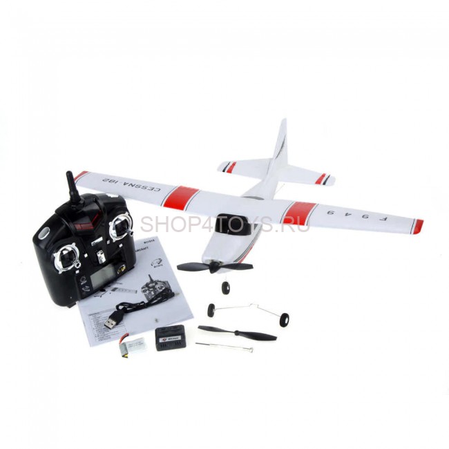 Радиоуправляемый самолет WL Toys F949 Cessna 182 2.4G - WLT-F949 Радиоуправляемый самолет WL Toys F949 Cessna 182 2.4G - WLT-F949