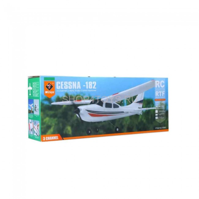 Радиоуправляемый самолет WL Toys F949 Cessna 182 2.4G - WLT-F949 Радиоуправляемый самолет WL Toys F949 Cessna 182 2.4G - WLT-F949