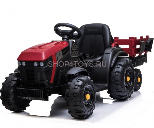 Детский электромобиль Bettyma трактор с прицепом 2WD 12V - BDM0925-RED Детский электромобиль Bettyma трактор с прицепом 2WD 12V - BDM0925-RED