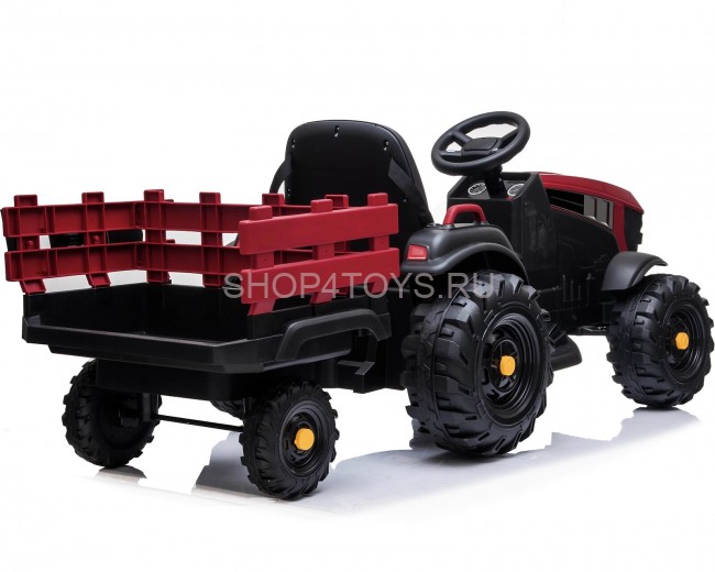 Детский электромобиль Bettyma трактор с прицепом 2WD 12V - BDM0925-RED Детский электромобиль Bettyma трактор с прицепом 2WD 12V - BDM0925-RED