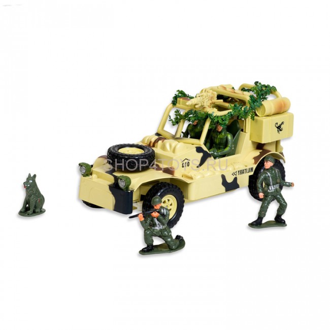 Радиоуправляемый военный джип Field Vehicle 1:20 - 8019B Радиоуправляемый военный джип Field Vehicle 1:20 - 8019B