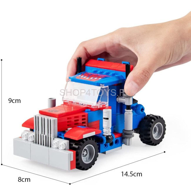 Конструктор CaDA Робот трасформер OPTIMUS, 251 деталь - C52019W Конструктор CaDA Робот трасформер OPTIMUS, 251 деталь - C52019W