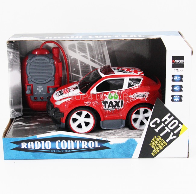 Радиоуправляемая машина седан Такси для малышей 1:18 - 7777-35