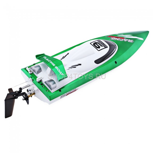 Радиоуправляемый катер Fei Lun High Speed Green Boat 2.4GHz - FT009-G Радиоуправляемый катер Fei Lun High Speed Green Boat 2.4GHz - FT009-G