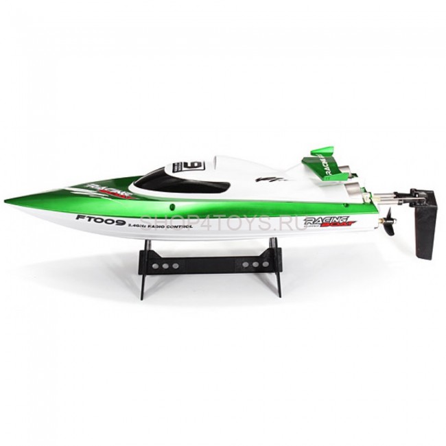 Радиоуправляемый катер Fei Lun High Speed Green Boat 2.4GHz - FT009-G Радиоуправляемый катер Fei Lun High Speed Green Boat 2.4GHz - FT009-G