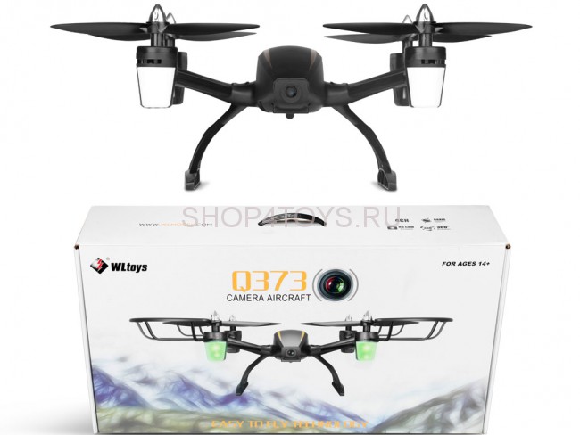 Радиоуправляемый квадрокоптер WLtoys c WiFi FPV камерой - Q373-B Радиоуправляемый квадрокоптер WLtoys c WiFi FPV камерой - Q373-B