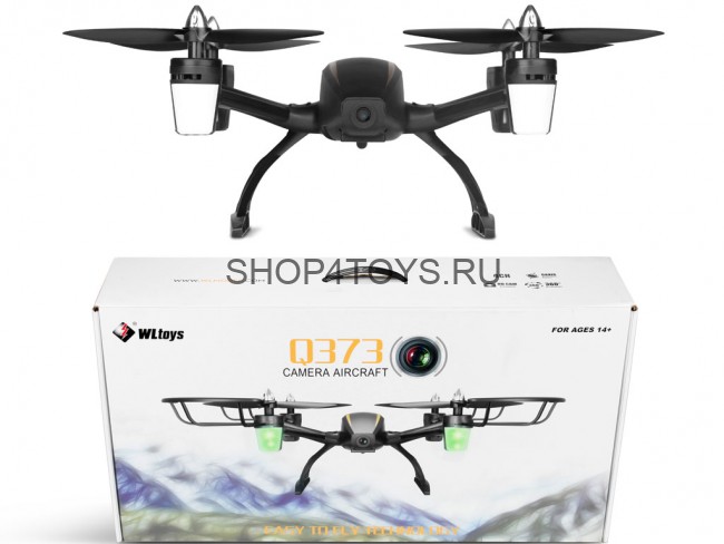 Радиоуправляемый квадрокоптер WLtoys c WiFi FPV камерой - Q373-B Радиоуправляемый квадрокоптер WLtoys c WiFi FPV камерой - Q373-B