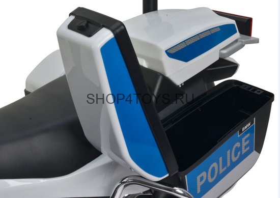 Детский полицейский электромотоцикл BMW R1200RT-P White 12V - 212