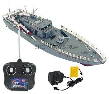 Радиоуправляемый торпедный корабль 1:20 HT-2877F Радиоуправляемый торпедный корабль 1:20 HT-2877F