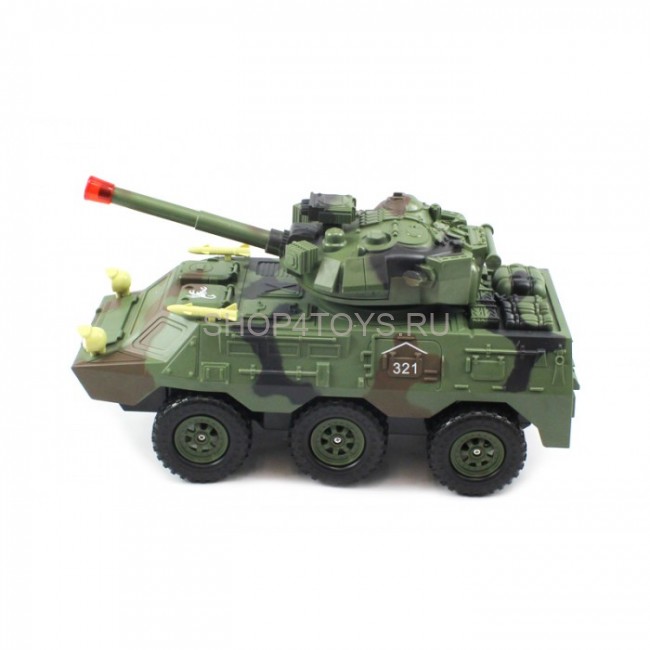 Радиоуправляемый военный бронетранспортер Armored Car 1:20 - 8011B Радиоуправляемый военный бронетранспортер Armored Car 1:20 - 8011B