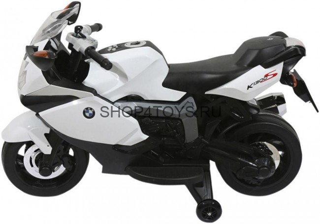 Детский электромотоцикл BMW KS1300S White 12V - 283 Детский электромотоцикл BMW KS1300S White 12V - 283
