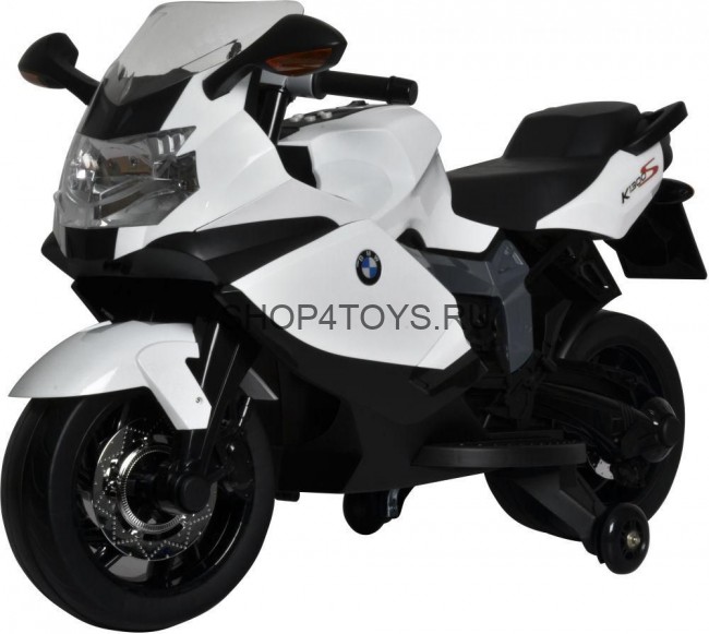 Детский электромотоцикл BMW KS1300S White 12V - 283 Детский электромотоцикл BMW KS1300S White 12V - 283