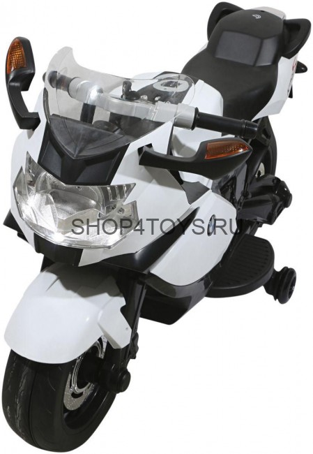 Детский электромотоцикл BMW KS1300S White 12V - 283 Детский электромотоцикл BMW KS1300S White 12V - 283