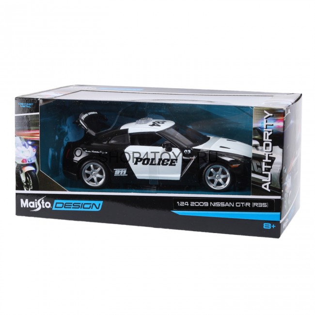 Металлическая модель Maisto Nissan GT-R (R35) 2009 1:24 - 31021 Металлическая модель Maisto Nissan GT-R (R35) 2009 1:24 - 31021
