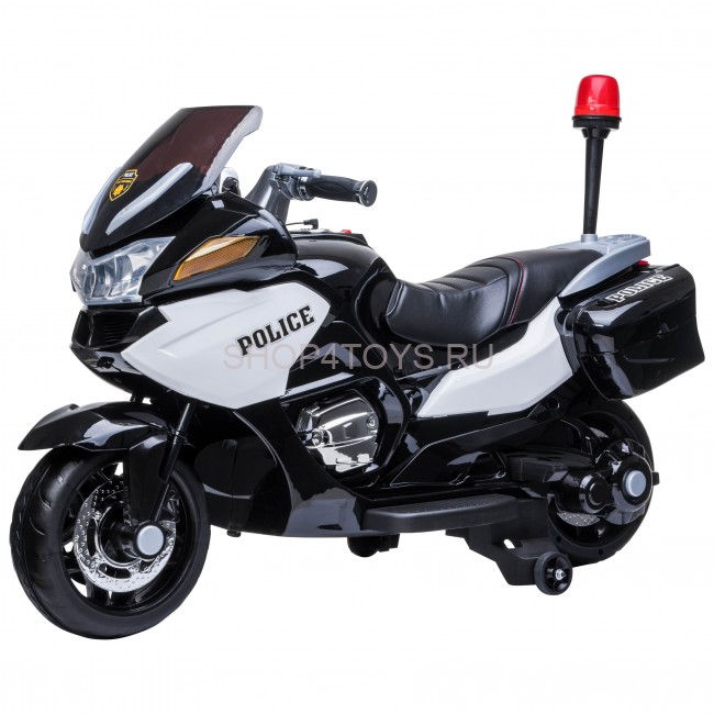 Детский мотоцикл BMW R1200RT Police 12V - HZB-118-POLICE-WHITE Детский мотоцикл BMW R1200RT Police 12V - HZB-118-POLICE-WHITE