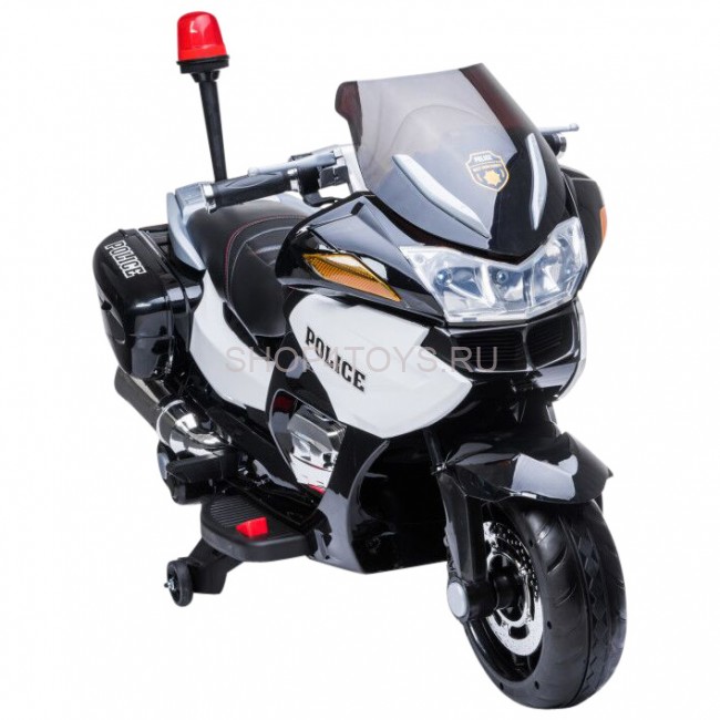 Детский мотоцикл BMW R1200RT Police 12V - HZB-118-POLICE-WHITE Детский мотоцикл BMW R1200RT Police 12V - HZB-118-POLICE-WHITE