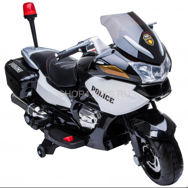 Детский мотоцикл BMW R1200RT Police 12V - HZB-118-POLICE-WHITE Детский мотоцикл BMW R1200RT Police 12V - HZB-118-POLICE-WHITE