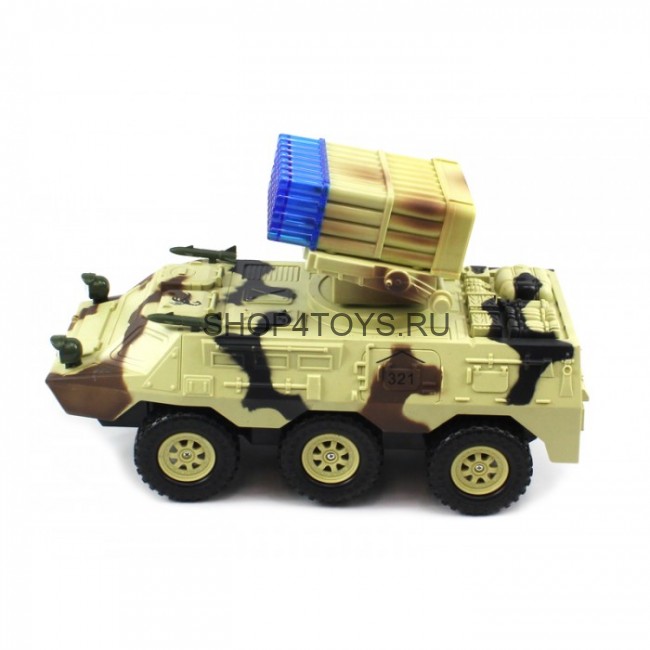 Радиоуправляемый военный бронетранспортер Armored Car 1:20 - 8012B Радиоуправляемый военный бронетранспортер Armored Car 1:20 - 8012B