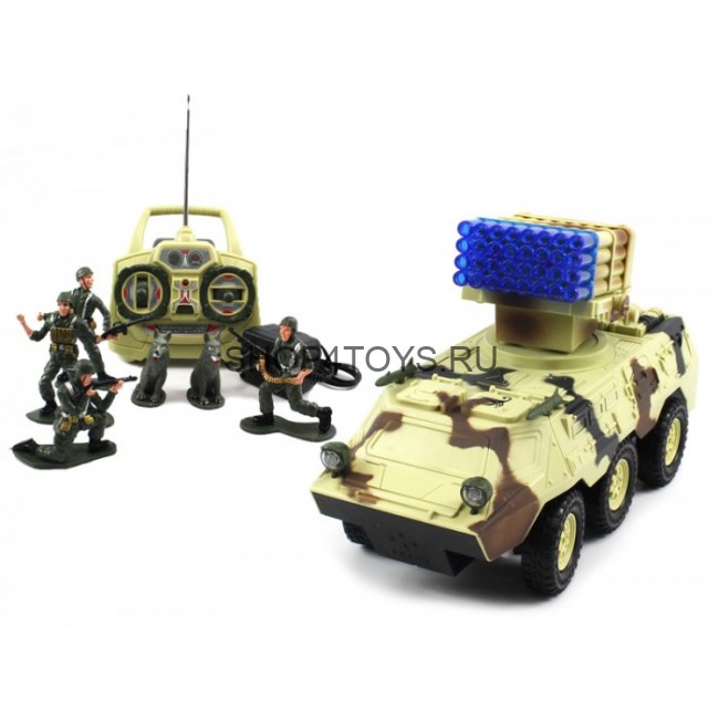 Радиоуправляемый военный бронетранспортер Armored Car 1:20 - 8012B Радиоуправляемый военный бронетранспортер Armored Car 1:20 - 8012B