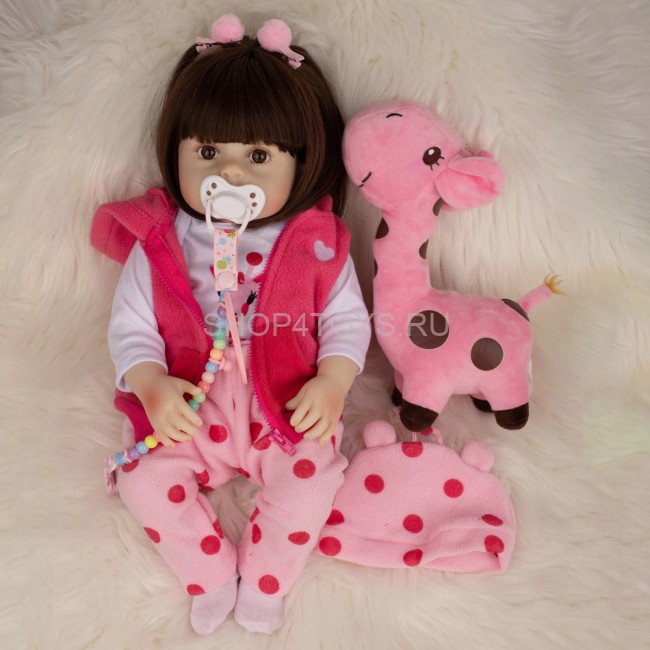 Реборн силиконовая Агата