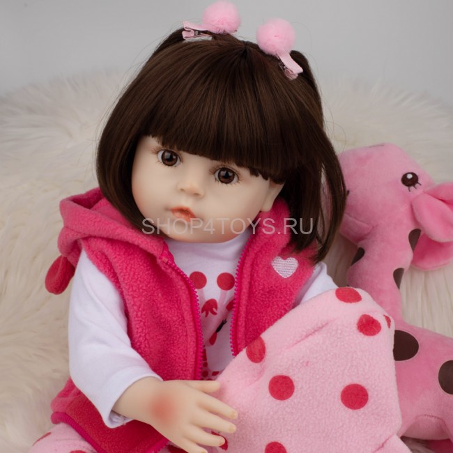 Реборн силиконовая Агата