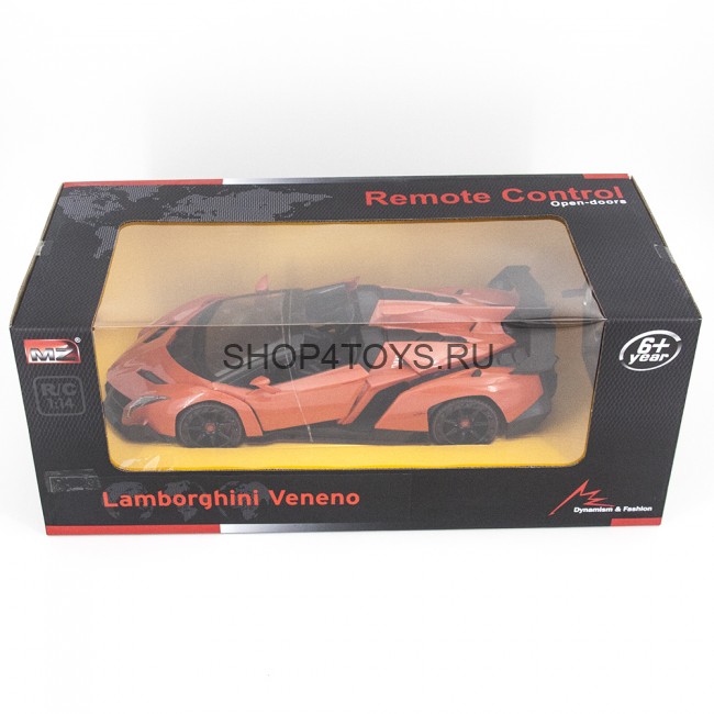 Радиоуправляемая машина Ламборджини  MZ Lamborghini Veneno Cabrio Orange 1:14 - MZ-2304J-O Радиоуправляемая машина Ламборджини  MZ Lamborghini Veneno Cabrio Orange 1:14 - MZ-2304J-O