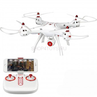 Радиоуправляемый квадрокоптер Syma X8SW с камерой и барометром Wi-Fi FPV - X8SW Радиоуправляемый квадрокоптер Syma X8SW с камерой и барометром Wi-Fi FPV - X8SW