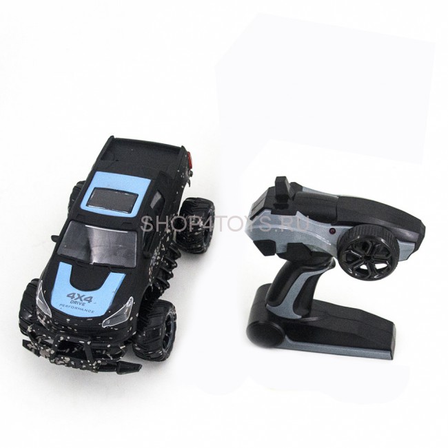 Радиоуправляемый джип MUD Off-Road 4X4 Blue 2.4G - 333-MUD21A Радиоуправляемый джип MUD Off-Road 4X4 Blue 2.4G - 333-MUD21A
