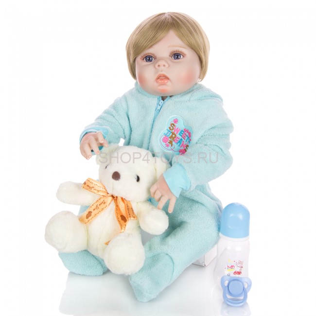 Реборн мальчик силиконовый Данила
