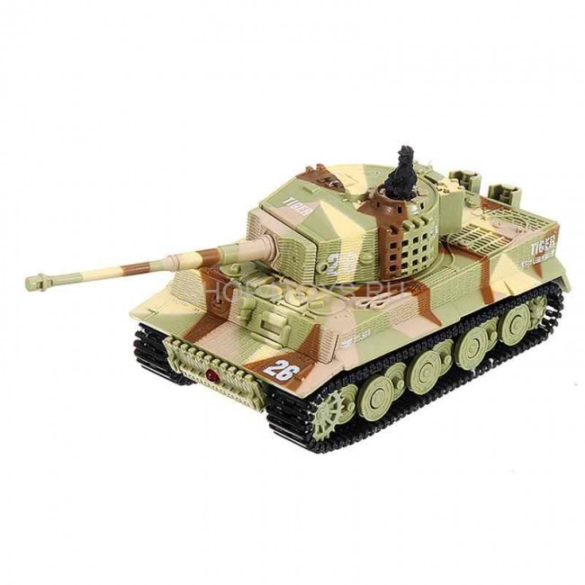 Радиоуправляемый танк Great Wall Tiger (песочный камуфляж, 35MHz, 1:72) - 2117-2 Радиоуправляемый танк Great Wall Tiger (песочный камуфляж, 35MHz, 1:72) - 2117-2