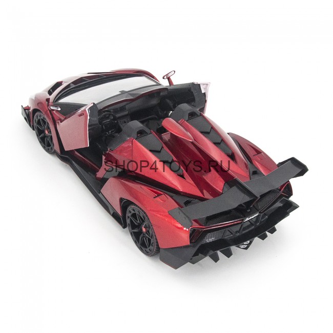 Радиоуправляемая машина MZ Lamborghini Veneno Cabrio Red 1:14 - MZ-2304J