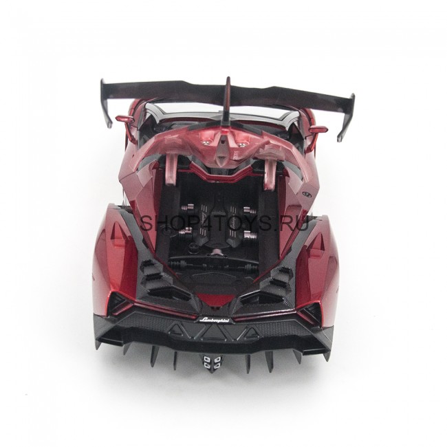 Радиоуправляемая машина MZ Lamborghini Veneno Cabrio Red 1:14 - MZ-2304J