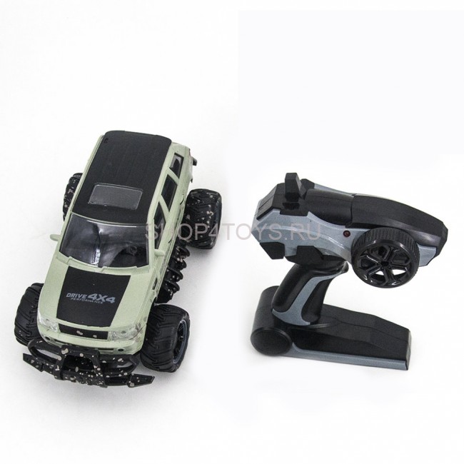 Радиоуправляемый джип MUD Off-Road 4X4 Green 2.4G - 333-MUD22A Радиоуправляемый джип MUD Off-Road 4X4 Green 2.4G - 333-MUD22A