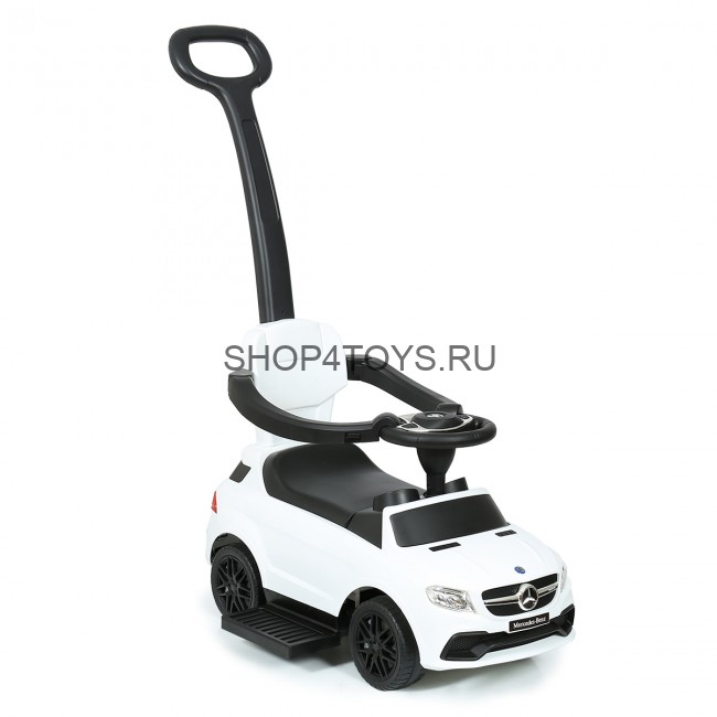 Толокар с ручкой Mercedes-Benz AMG GLE63 White - 3288 Толокар с ручкой Mercedes-Benz AMG GLE63 White - 3288