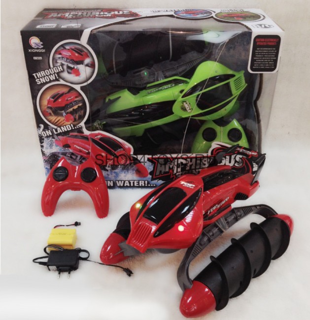 Радиоуправляемая амфибия Xiong Feng Amphibious RC tank - 989-393