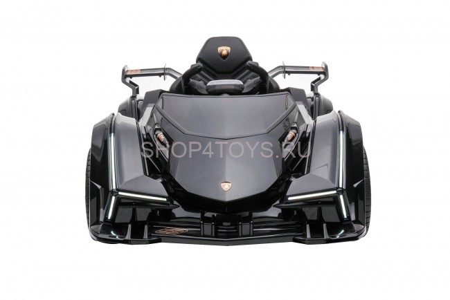Детский электромобиль Lamborghini V12 Vision Gran Turismo 4WD 12V - HL528-LUX-BLACK Детский электромобиль Lamborghini V12 Vision Gran Turismo 4WD 12V - HL528-LUX-BLACK