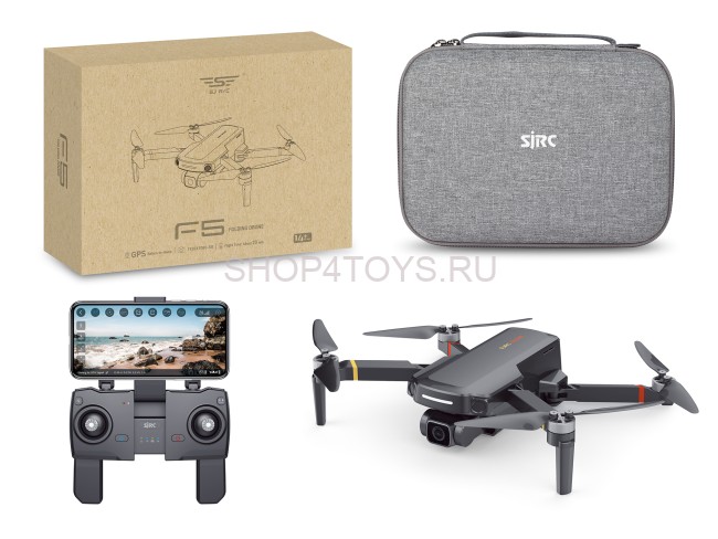 Квадрокоптер SJRC F5 с подвесом и камерой 2K 5G GPS RTF - F5 2K Квадрокоптер SJRC F5 с подвесом и камерой 2K 5G GPS RTF - F5 2K
