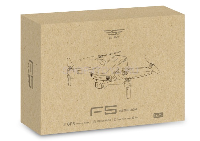 Квадрокоптер SJRC F5 с подвесом и камерой 2K 5G GPS RTF - F5 2K Квадрокоптер SJRC F5 с подвесом и камерой 2K 5G GPS RTF - F5 2K